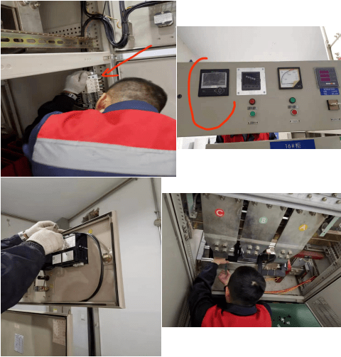 電力系統(tǒng)電能質(zhì)量監(jiān)測(cè)系統(tǒng)客戶安裝現(xiàn)場(chǎng)