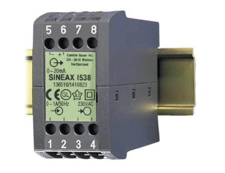 電流變送器SINEAX I538 電流變送器SINEAX I538